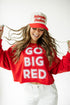 Nebraska Perkins Chenille Cropped Longsleeve